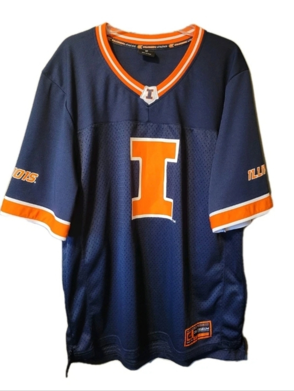 Fighting Illini University Of Illinois Football Jersey Size XL Collegiate Fan